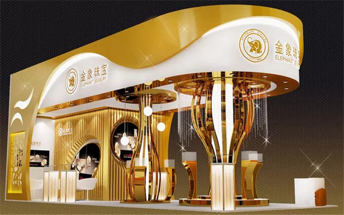 深圳珠寶展臺(tái)設(shè)計(jì)-金象