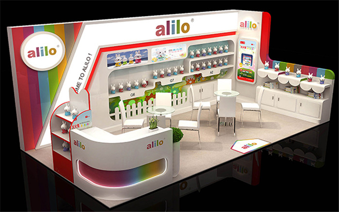 alilo-廣州孕嬰童展展臺設(shè)計