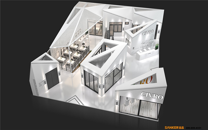 CIVRO-廣州門窗展展臺設(shè)計