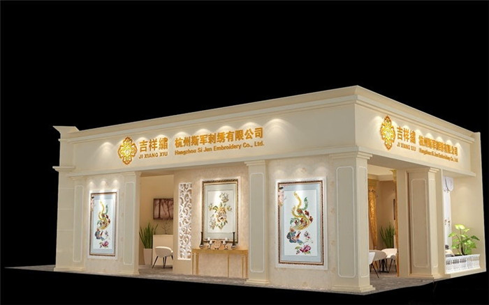 斯軍-廣州服裝展展臺設(shè)計