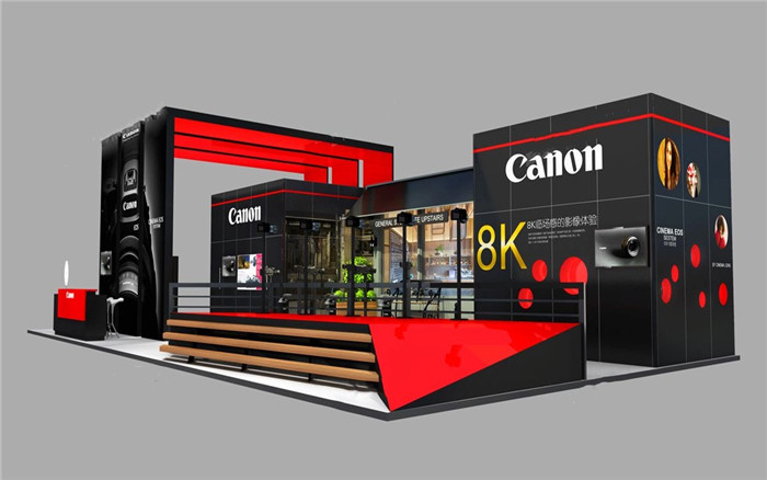 canon-廣州燈光音響展展臺設(shè)計