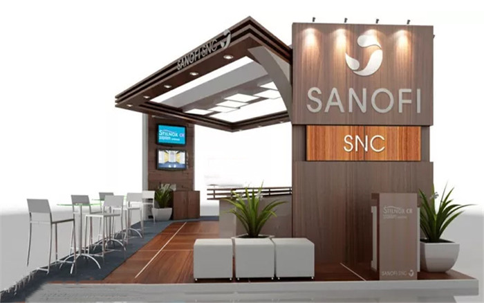 SANOFI-廣州醫(yī)藥展展臺設計