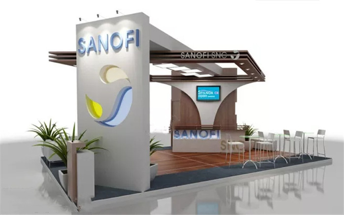 SANOFI-廣州醫(yī)藥展展臺設計