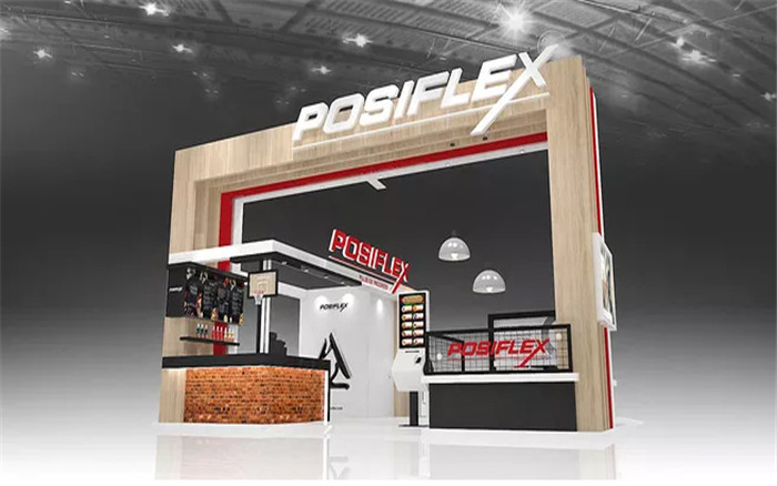 POSIFLEX-廣州燈光音響展展臺設(shè)計