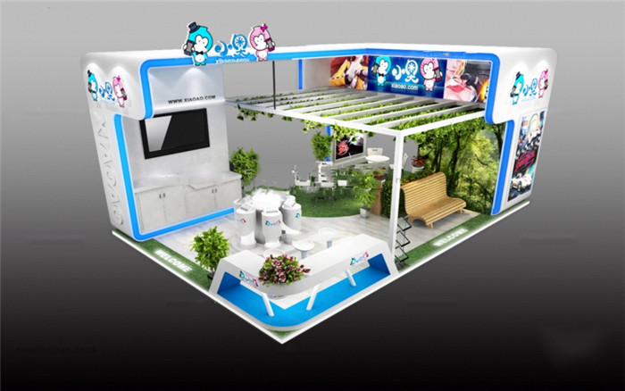 小奧-廣州孕嬰童展展臺設(shè)計