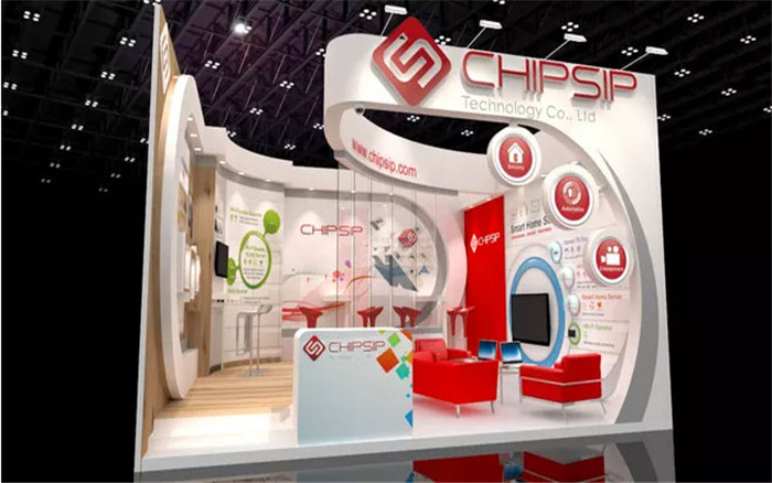 CHIPSIP-香港電子展展臺搭建