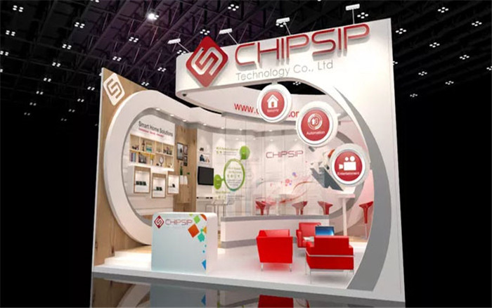 CHIPSIP-香港電子展展臺搭建
