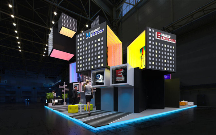 VIASAT-香港電子展展臺設(shè)計