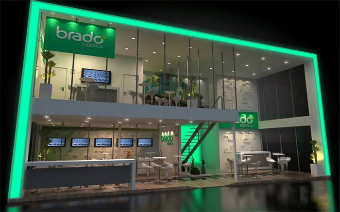 brado-廣州醫(yī)藥展展臺設計