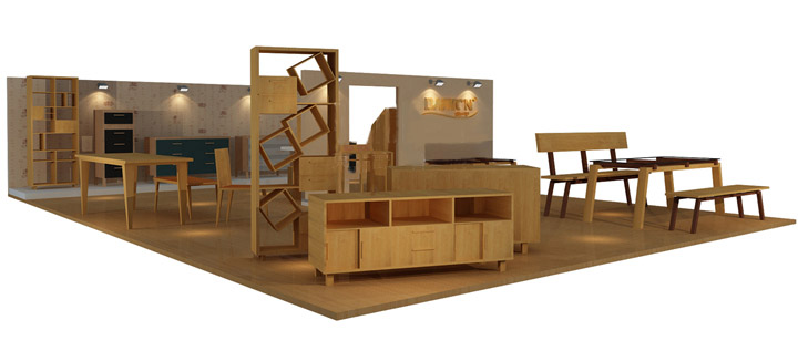 家具展展臺設(shè)計