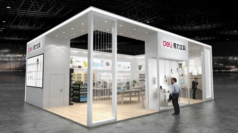 辦公用品展展臺搭建