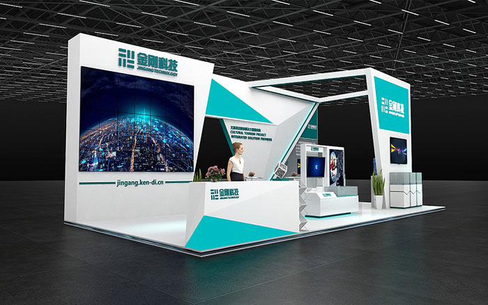 上海布展搭建展會(huì)-金剛科技-電子展覽設(shè)計(jì)