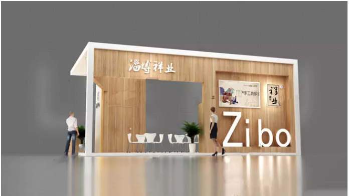 上海展覽展臺布置-淄博祥業(yè)-面料展會搭建裝修