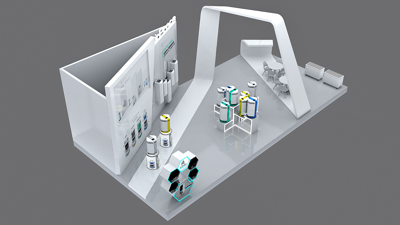 香港會展搭建-Airproce-電子展會展臺設(shè)計搭建