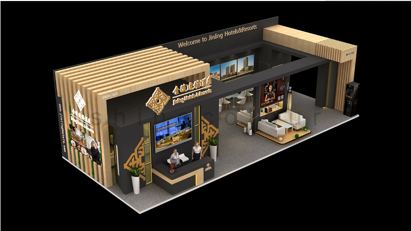 廣州展會(huì)-金陵連鎖酒店-酒店用品展展會(huì)搭建