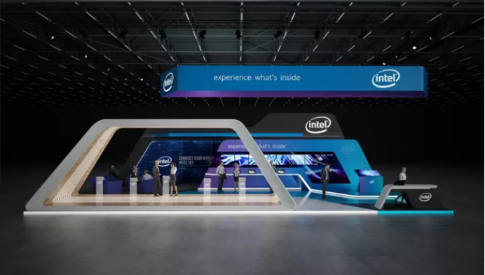 上海進(jìn)口博覽會(huì)展覽搭建-INTEL