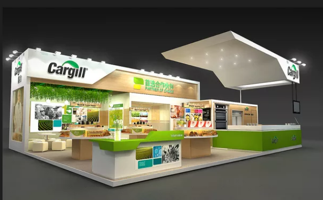 北京展臺搭建-cargill-食品展臺搭建