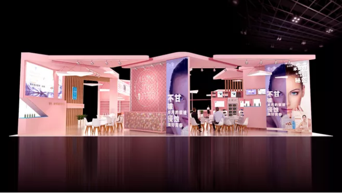 美博會(huì)展會(huì)設(shè)計(jì)-本妍詩(shī)-廣州展會(huì)設(shè)計(jì)