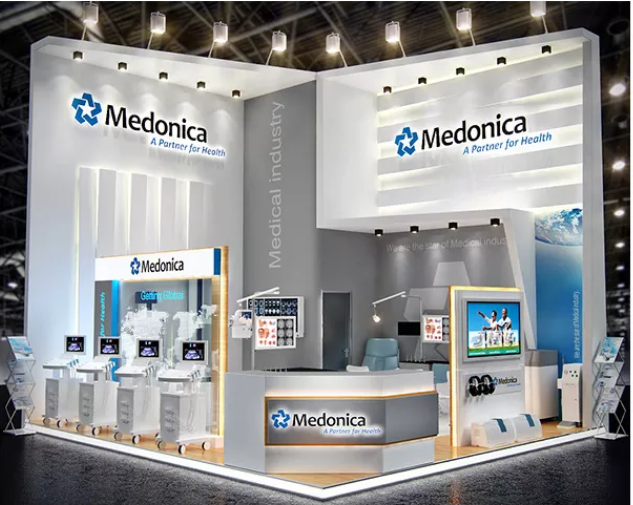 深圳攤位搭建-Medonica-醫(yī)療機械展會搭建
