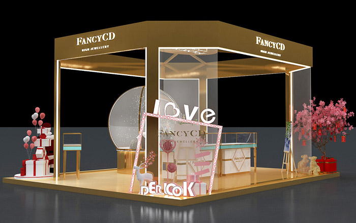 深圳珠寶展位裝修-FANCYCD