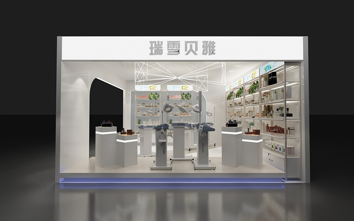 美博會展覽裝修-美瑞貝雅-上海美博會布置