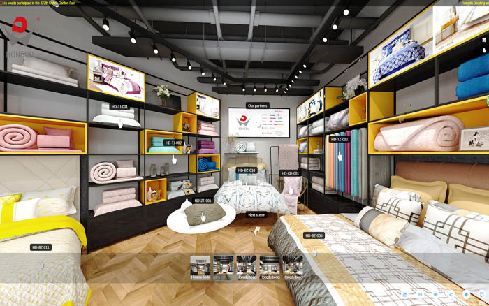 線上展會搭建-宏都-VR虛擬展廳