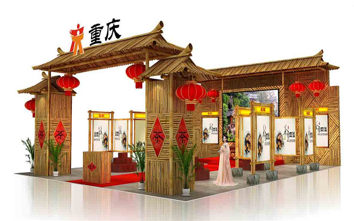 茶博會(huì)展臺(tái)設(shè)計(jì)