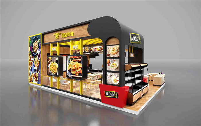 食品展位搭建-麥肯