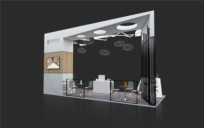 廣告展會設計搭建-METROPOLY