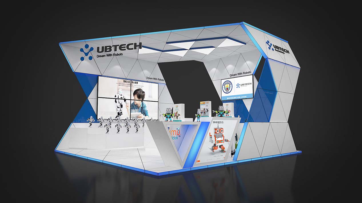 機器人展會搭建-優(yōu)必選（UBTECH）