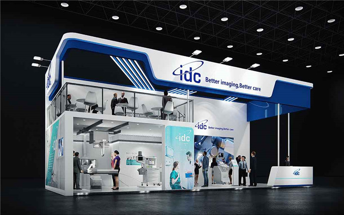 醫(yī)療展臺(tái)搭建設(shè)計(jì)-idc