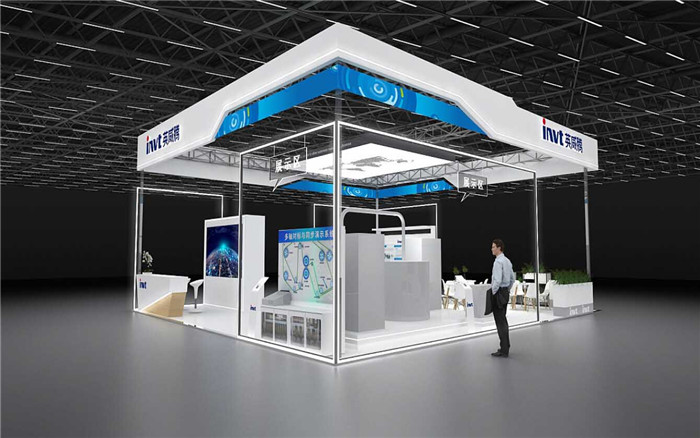 展會搭建展臺-英威騰-廣州展會展臺搭建