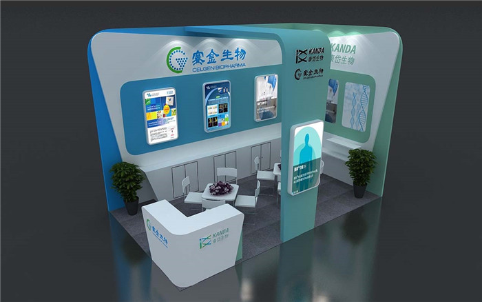 上海醫(yī)療展會設計搭建-賽金生物
