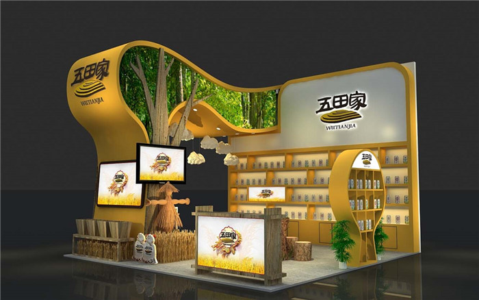 北京特裝展會搭建-五田家-北京展會搭建