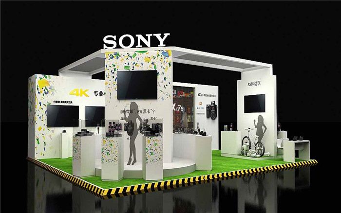 展會搭建設(shè)計-SONY-北京展會搭建