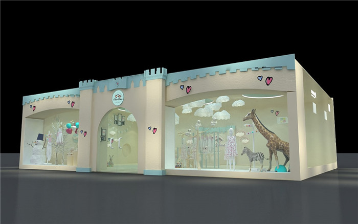 孕嬰童展臺(tái)搭建裝修-fdx mina