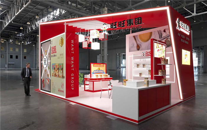 食品展裝修搭建-旺旺