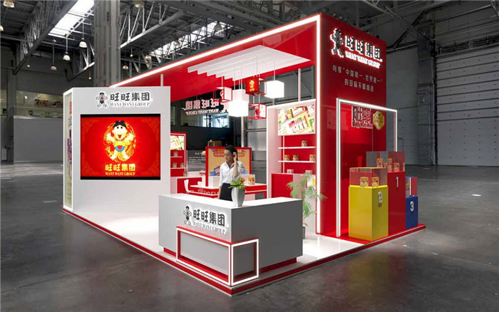 食品展裝修搭建-旺旺