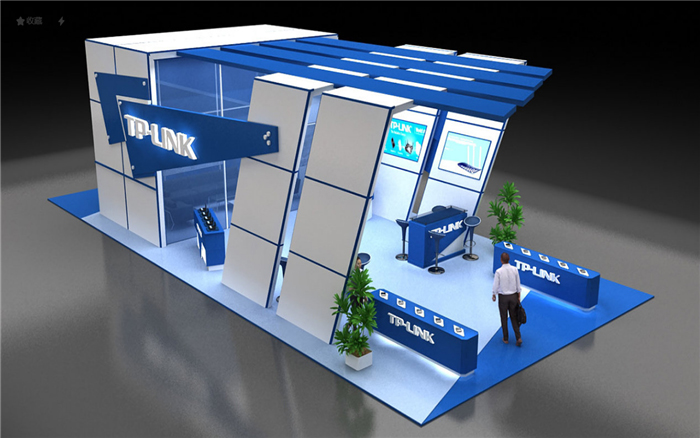 TP-LINK-會(huì)展展位設(shè)計(jì)