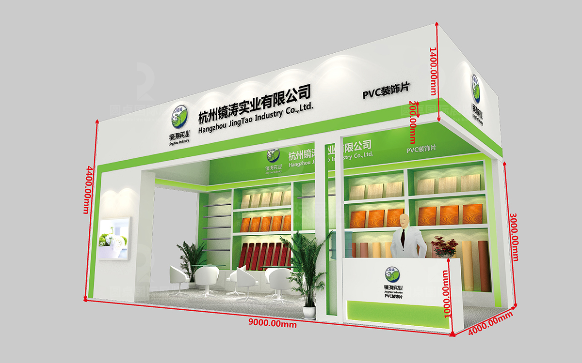 中型展臺搭建的尺寸考量