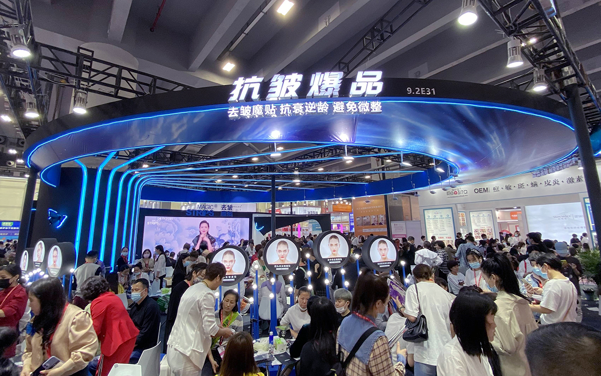美博會創(chuàng)意造型是吸引千人打卡的視覺密碼